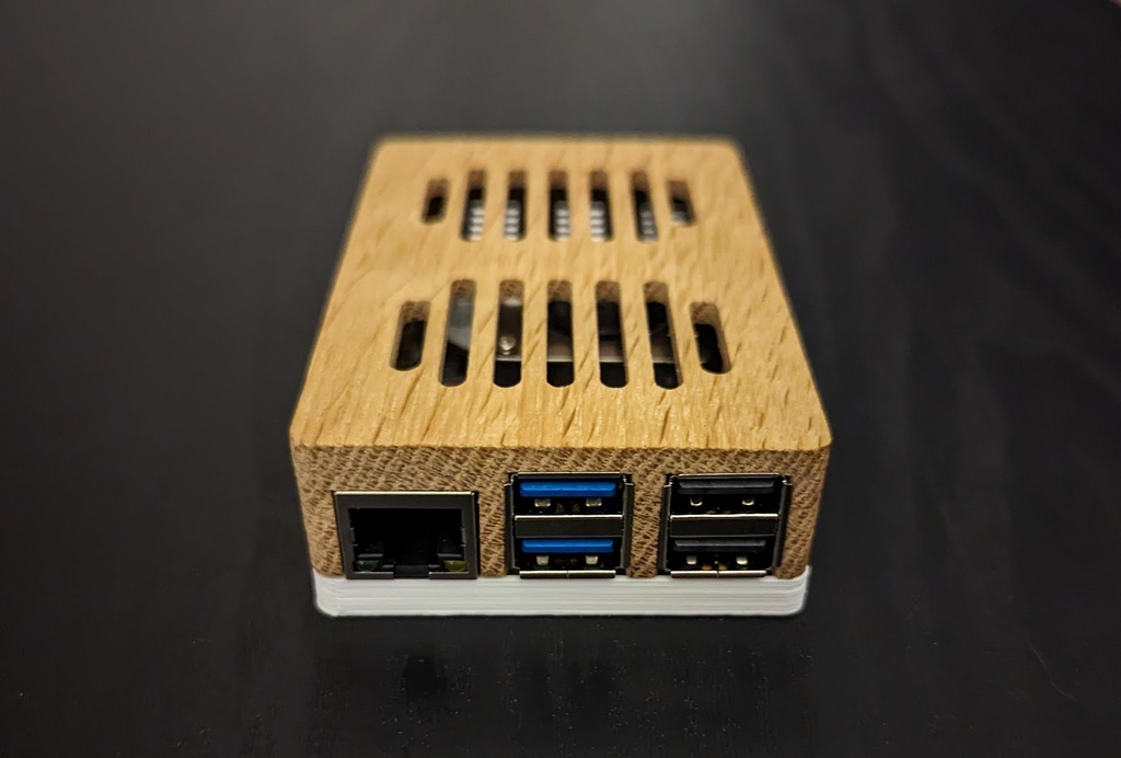 Barebaric Raspberry Pi 5 Case - Back