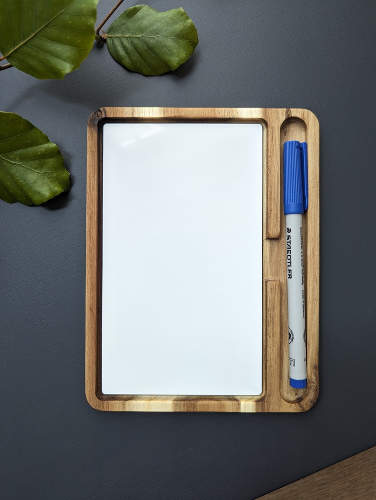 Barebaric notepad mini - A reusable, washable mini whiteboard for your notes or todo list