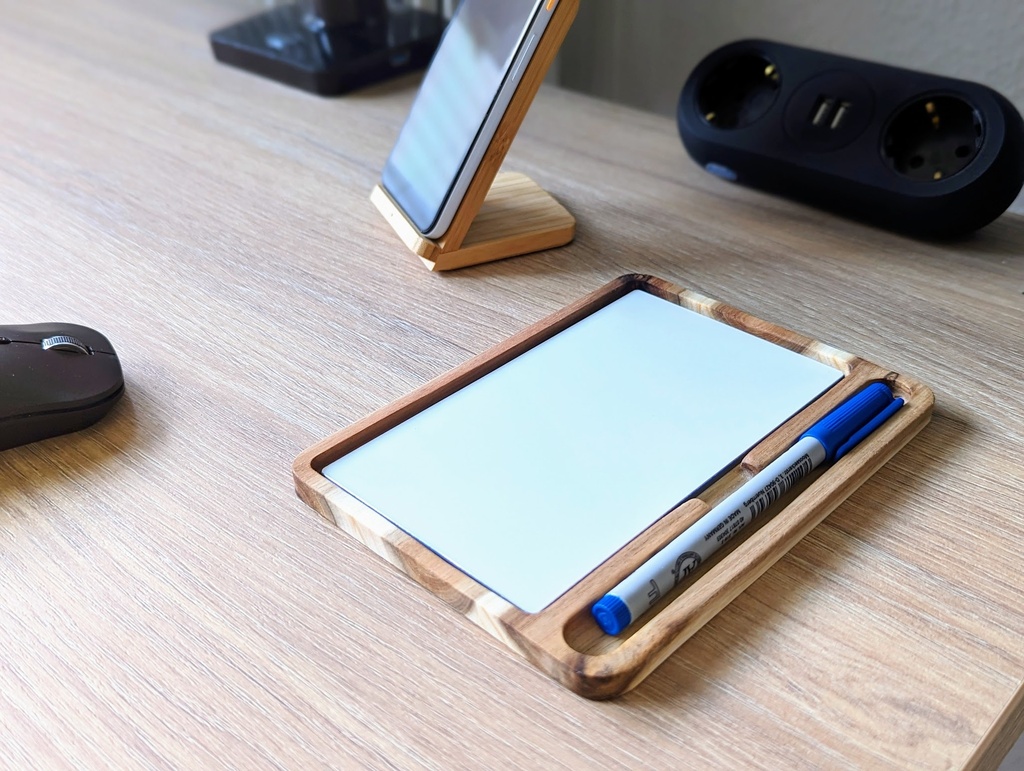 Barebaric notepad mini - A reusable, washable mini whiteboard for your notes or todo list