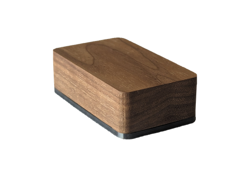 Ein Set mit 2 x ESP32 Gehäuse, Case aus echtem Nussbaum-Holz