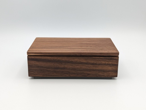 Gehäuse aus Nussbaum-Holz 170 x 110 x 49 mm Projektbox Elektronik Case für Verstärker HIFI, Hohe Qualität, auf Maß, Holzgehäuse